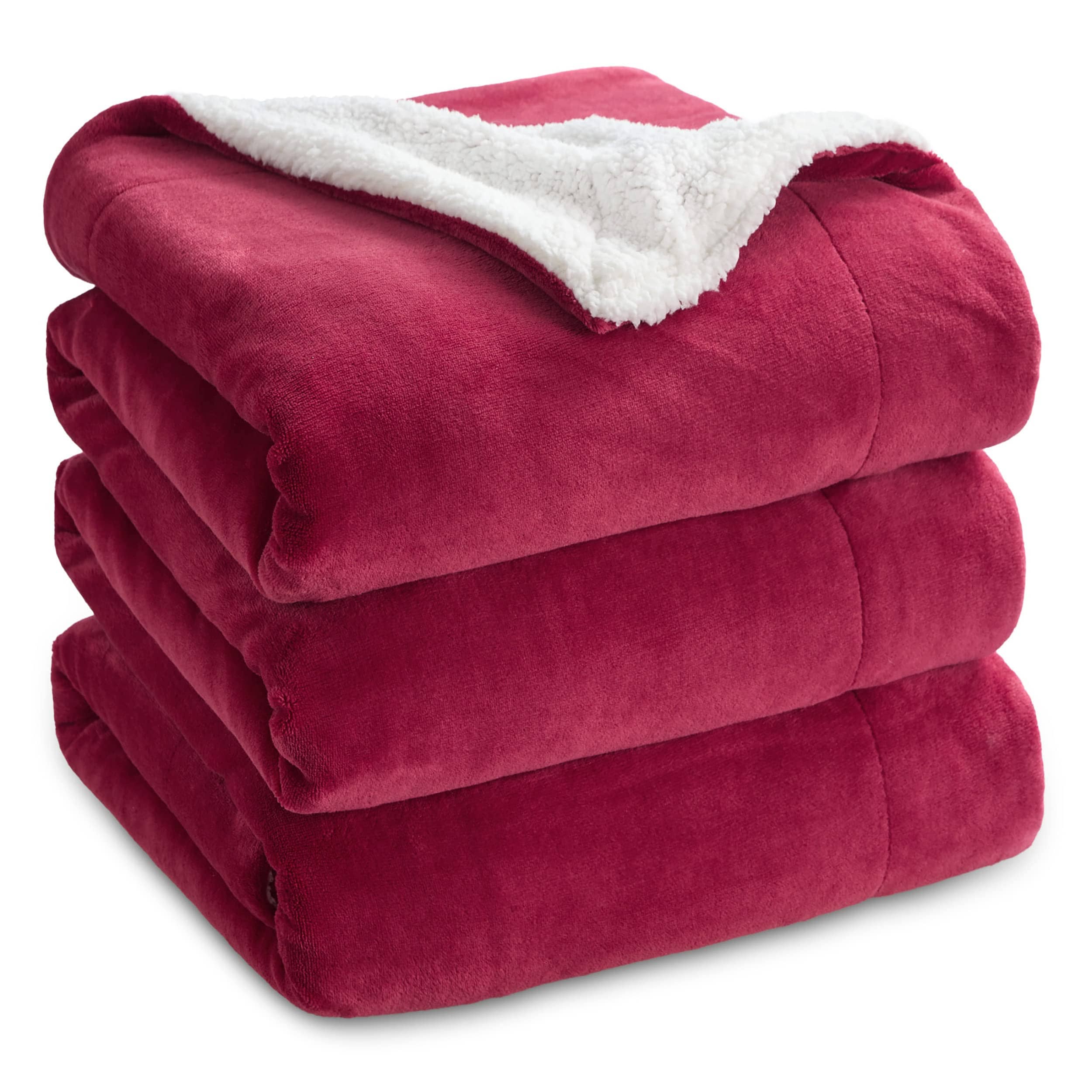 Sherpa and Fleece Reversable Blanket