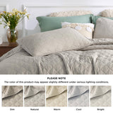 Prewashed Microfiber Quilt Set