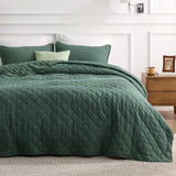 Prewashed Microfiber Quilt Set