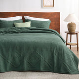 Prewashed Microfiber Quilt Set