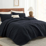 Prewashed Microfiber Quilt Set