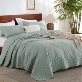 Prewashed Microfiber Quilt Set