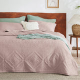 Prewashed Microfiber Quilt Set