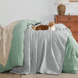 Prewashed Microfiber Quilt Set