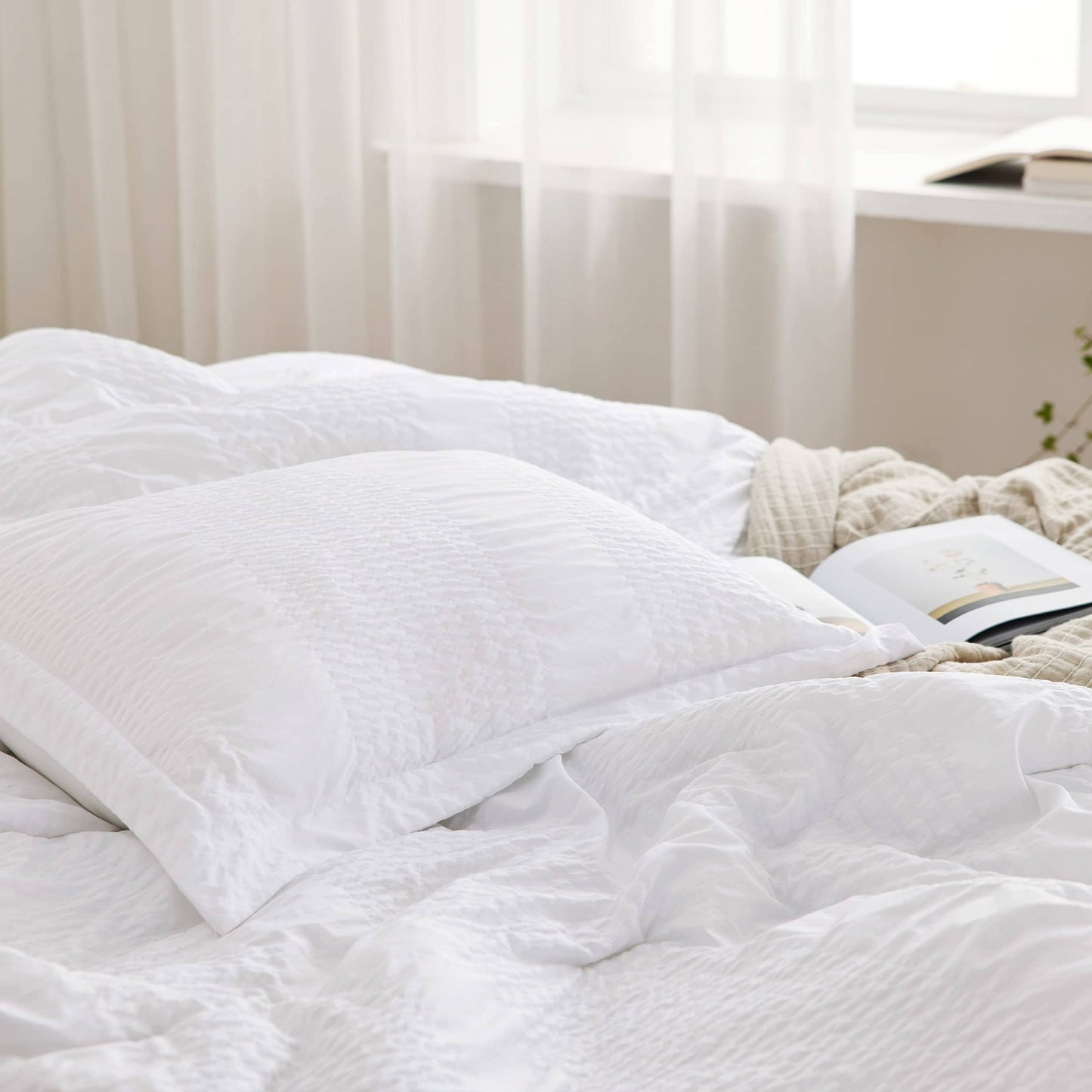Stripe Seersucker Bed-in-a-Bag