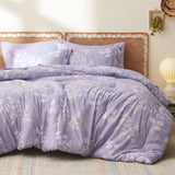 Bedsure Elegant Floral Comforter Sets