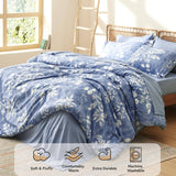 Bedsure Elegant Floral Comforter Sets