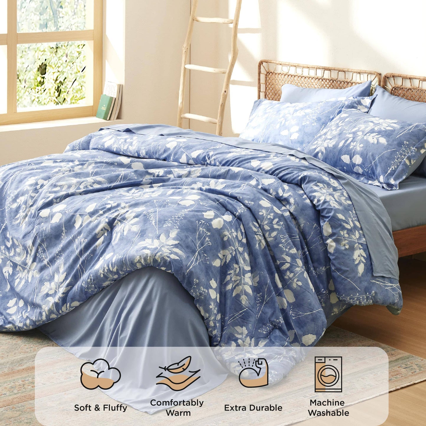 Elegant Floral Comforter Sets