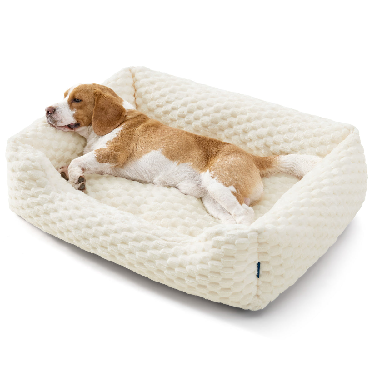 Bubble Fleece Dog Bed