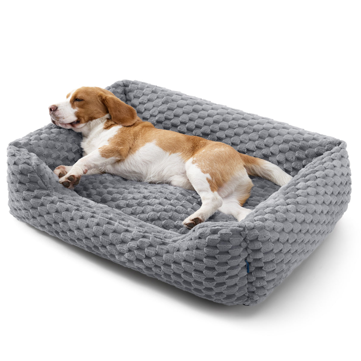 Bubble Fleece Dog Bed