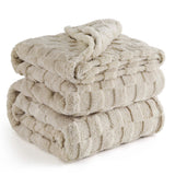 Jacquard Shaggy Sherpa Blanket