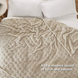 Jacquard Shaggy Sherpa Blanket