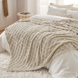 Jacquard Shaggy Sherpa Blanket