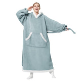 Sherpa Fleece Wearable Blanket Long