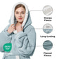 Sherpa Fleece Wearable Blanket