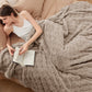 Jacquard Shaggy Sherpa Blanket
