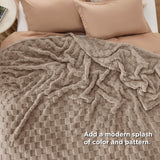 Jacquard Shaggy Sherpa Blanket
