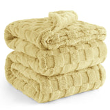Jacquard Shaggy Sherpa Blanket