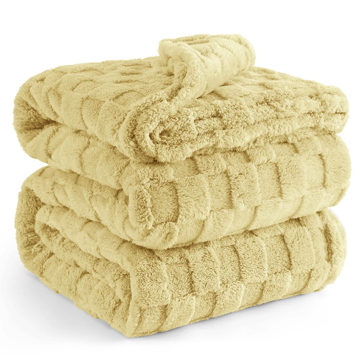 Jacquard Shaggy Sherpa Blanket
