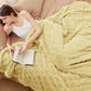 Jacquard Shaggy Sherpa Blanket