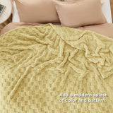 Jacquard Shaggy Sherpa Blanket
