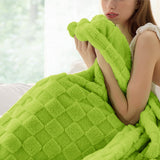 Jacquard Shaggy Sherpa Blanket