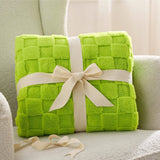 Jacquard Shaggy Sherpa Blanket