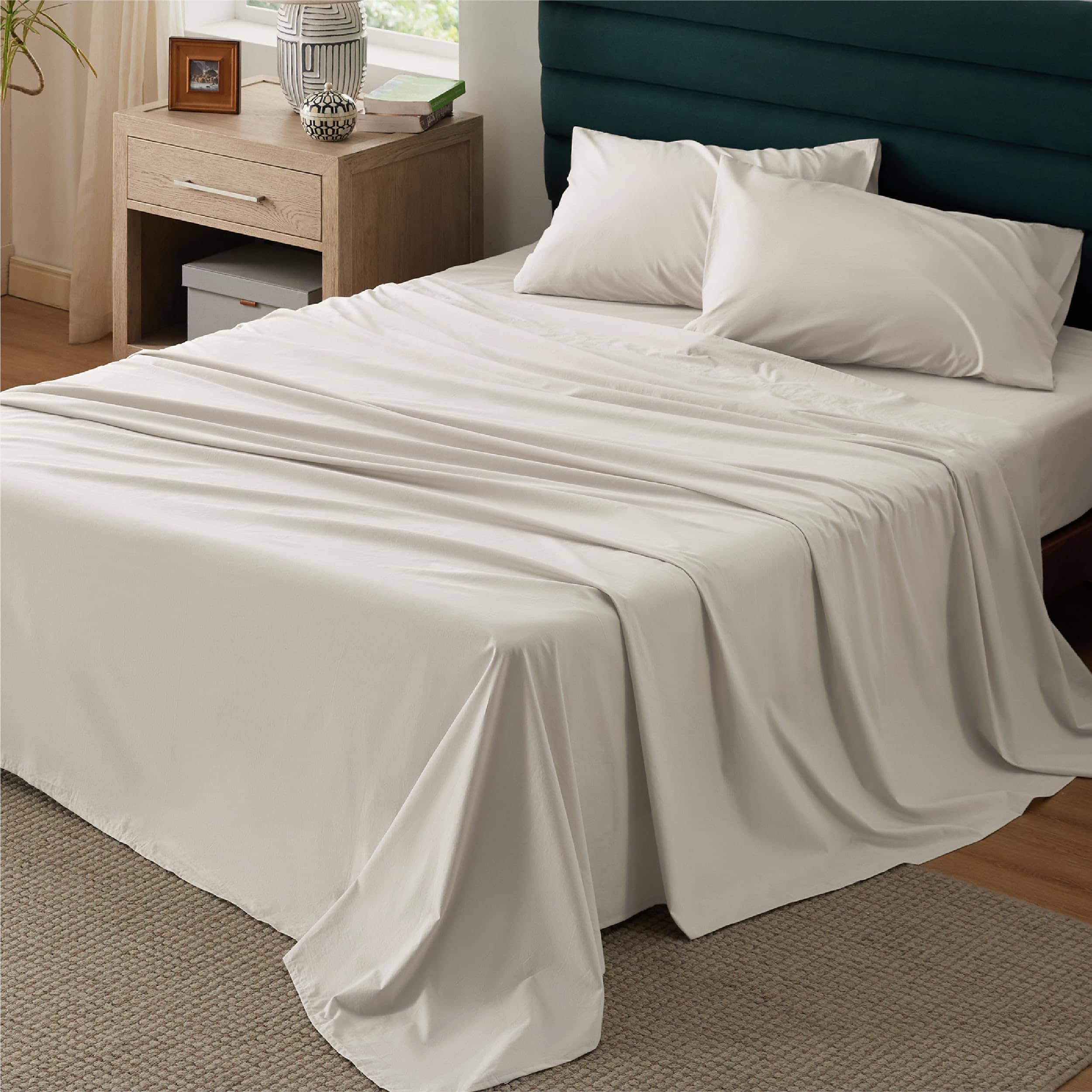 Bedsure 100% Cotton Sheet Set