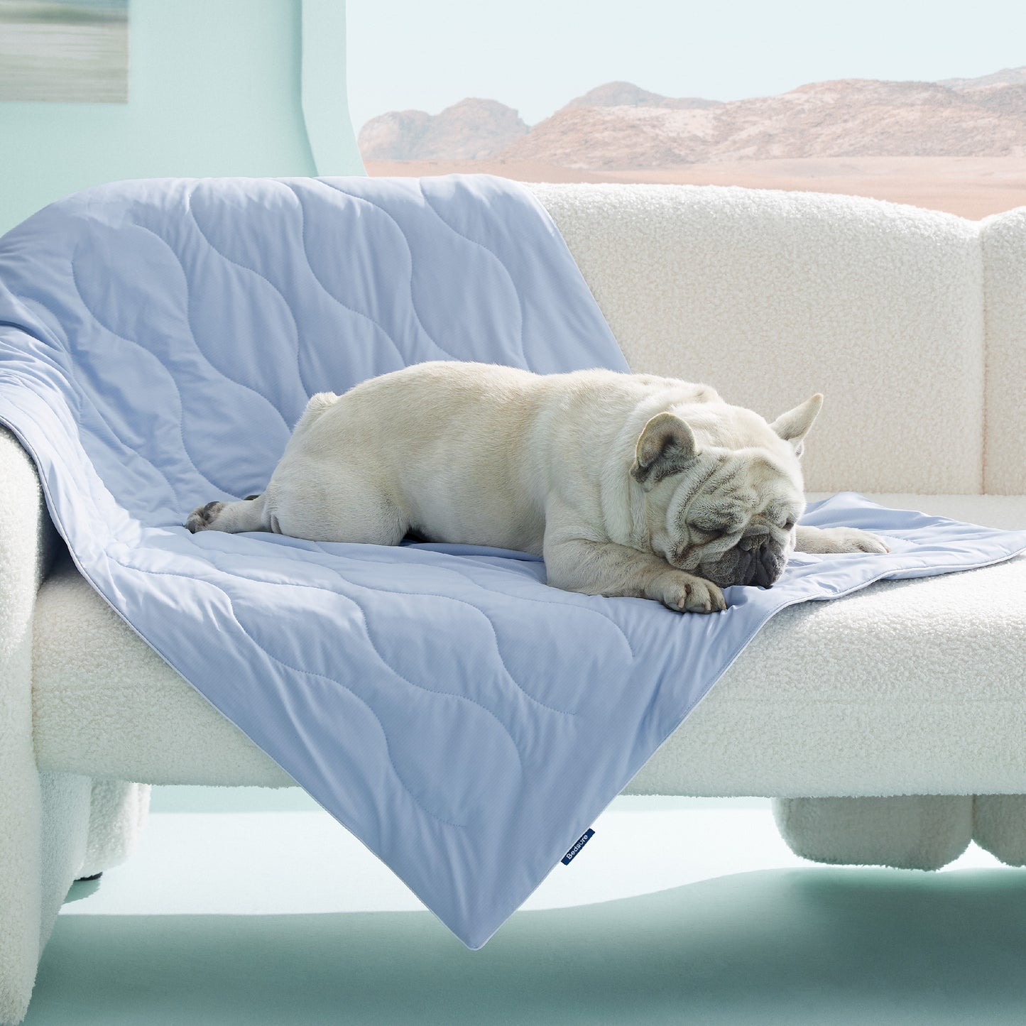 Textured Pet Cooling Blanket