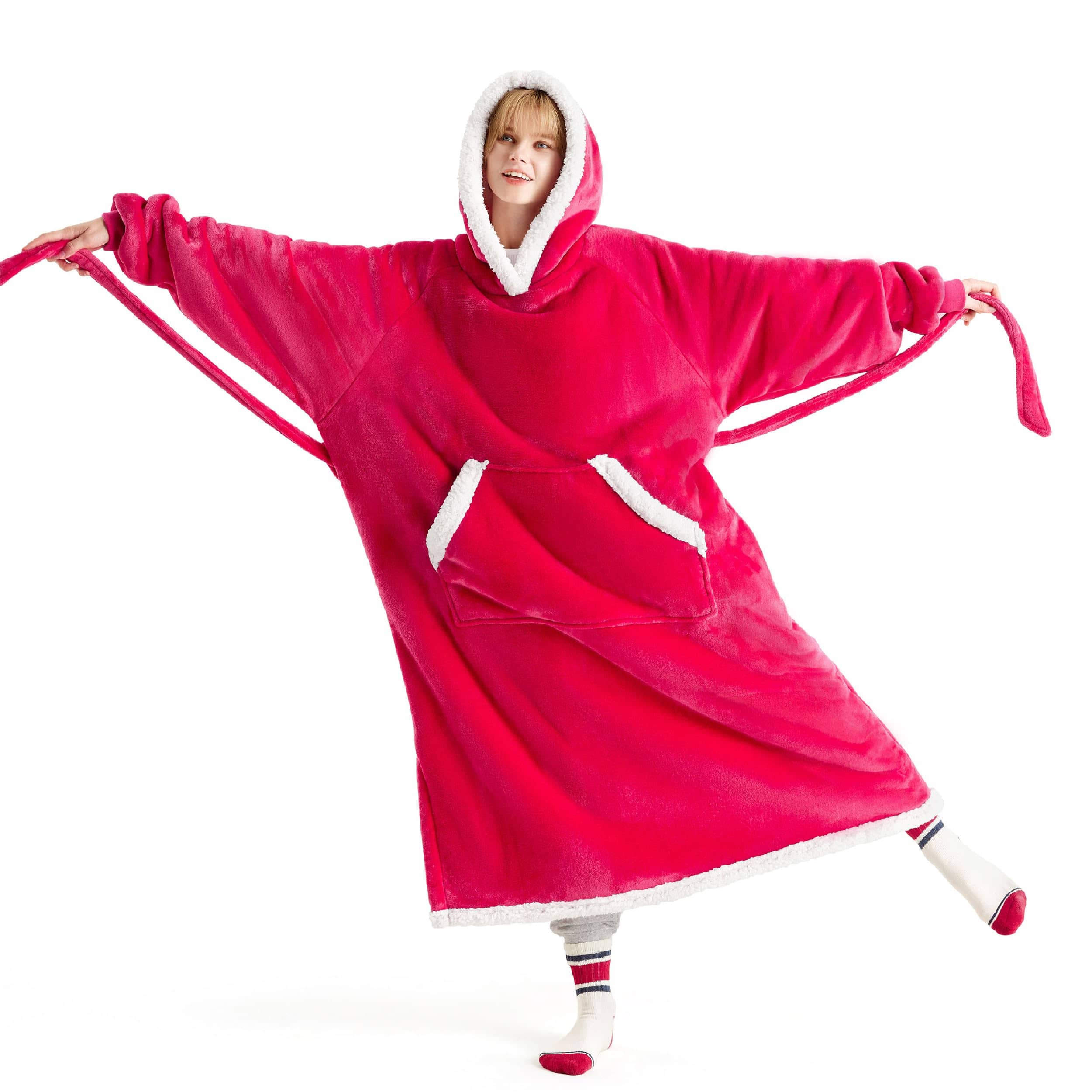 Bedsure Wearable Blanket Hoodie