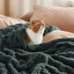 Jacquard Shaggy Sherpa Blanket