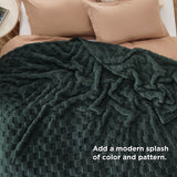 Jacquard Shaggy Sherpa Blanket