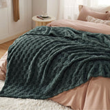 Jacquard Shaggy Sherpa Blanket