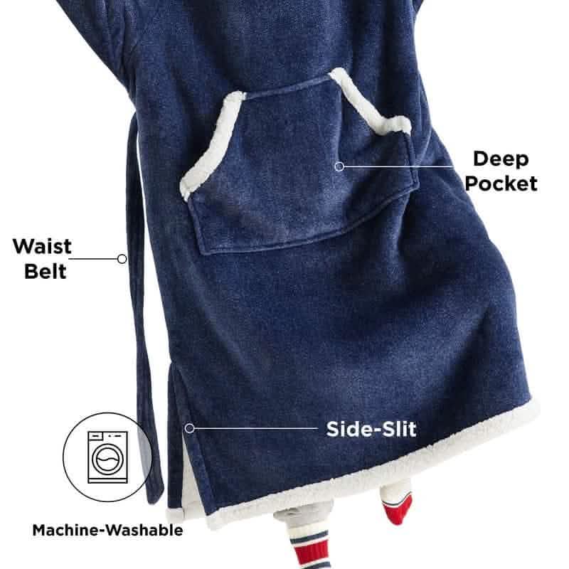 Sherpa Fleece Wearable Blanket