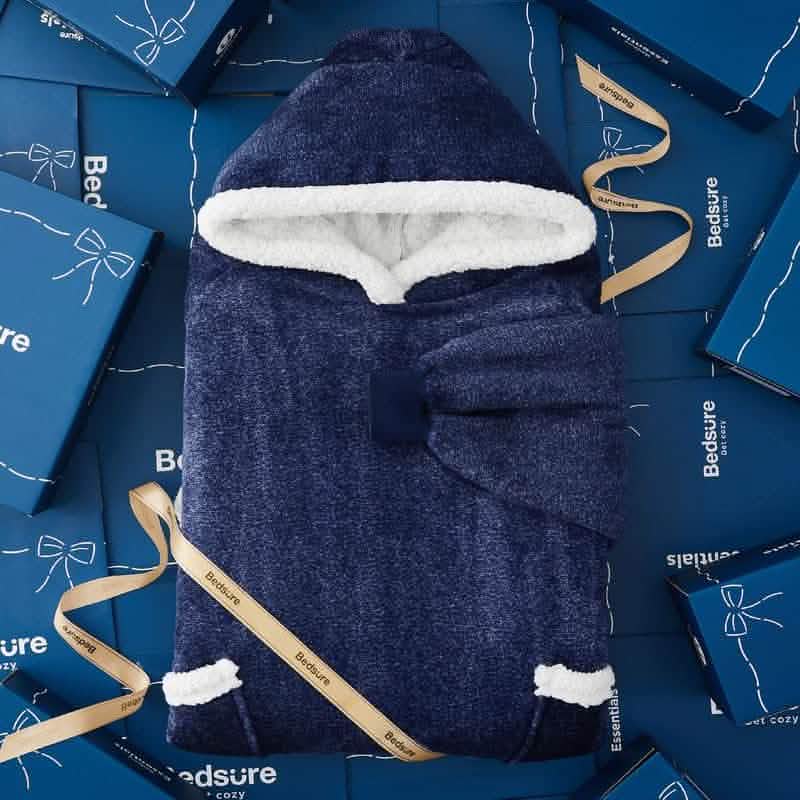 Sherpa Fleece Wearable Blanket