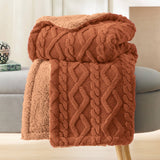 Bedsure Sherpa Throw Blanket For Couch