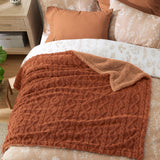 Bedsure Sherpa Throw Blanket For Couch