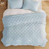 Faux Gauze Quilt Set Square