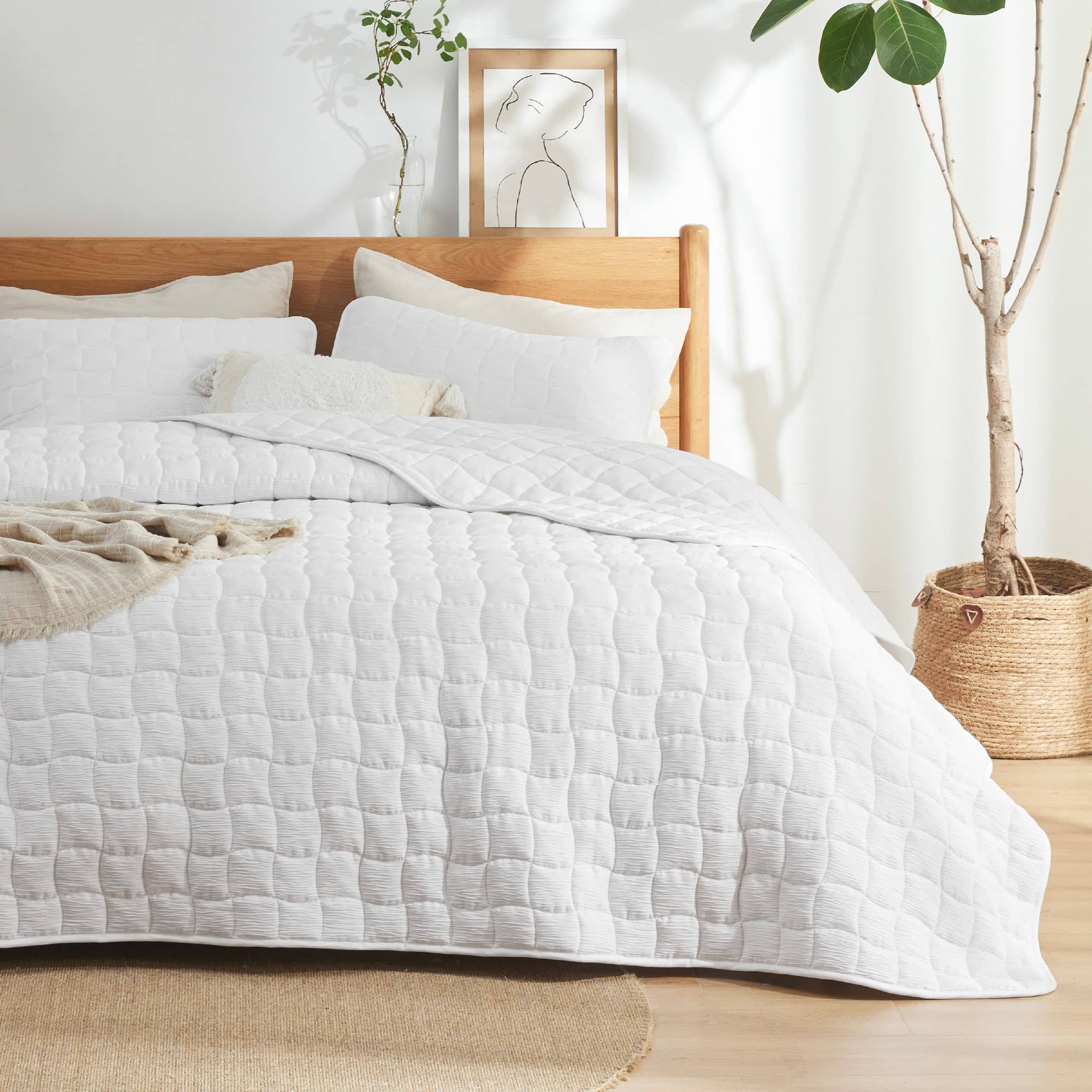 Faux Gauze Quilt Set