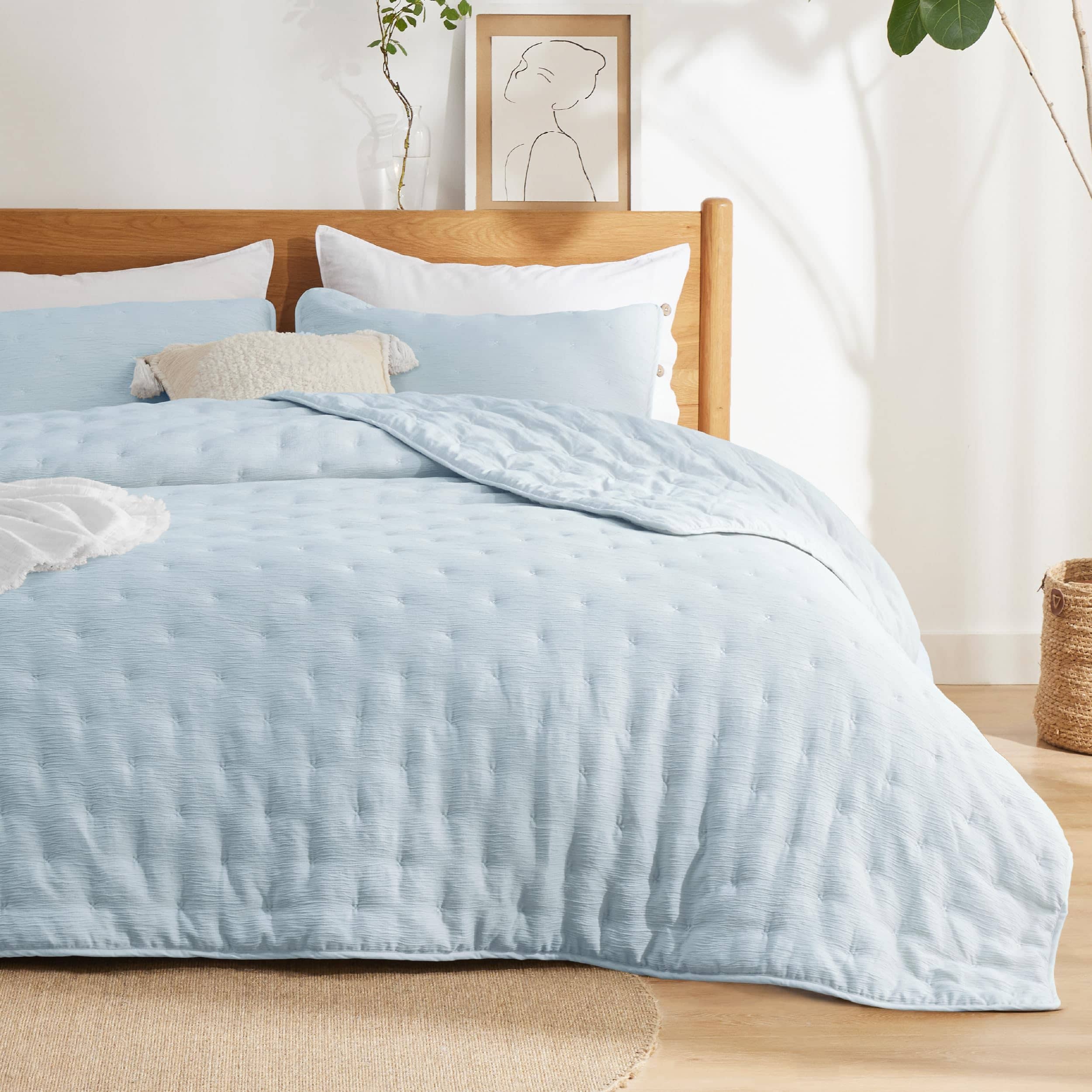 Faux Gauze Quilt Set