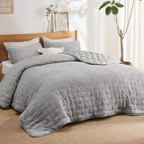 Faux Gauze Quilt Set