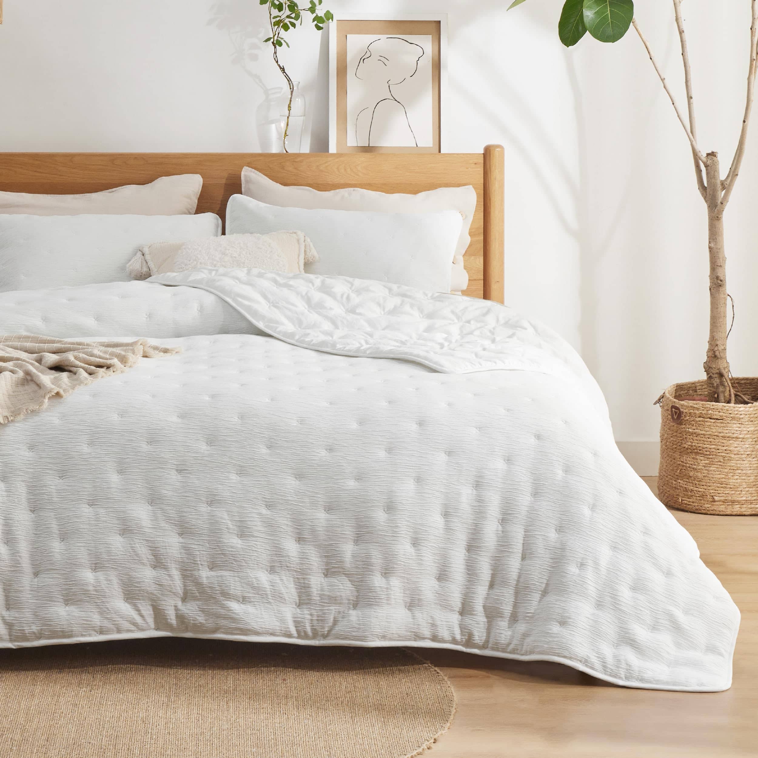 Faux Gauze Quilt Set