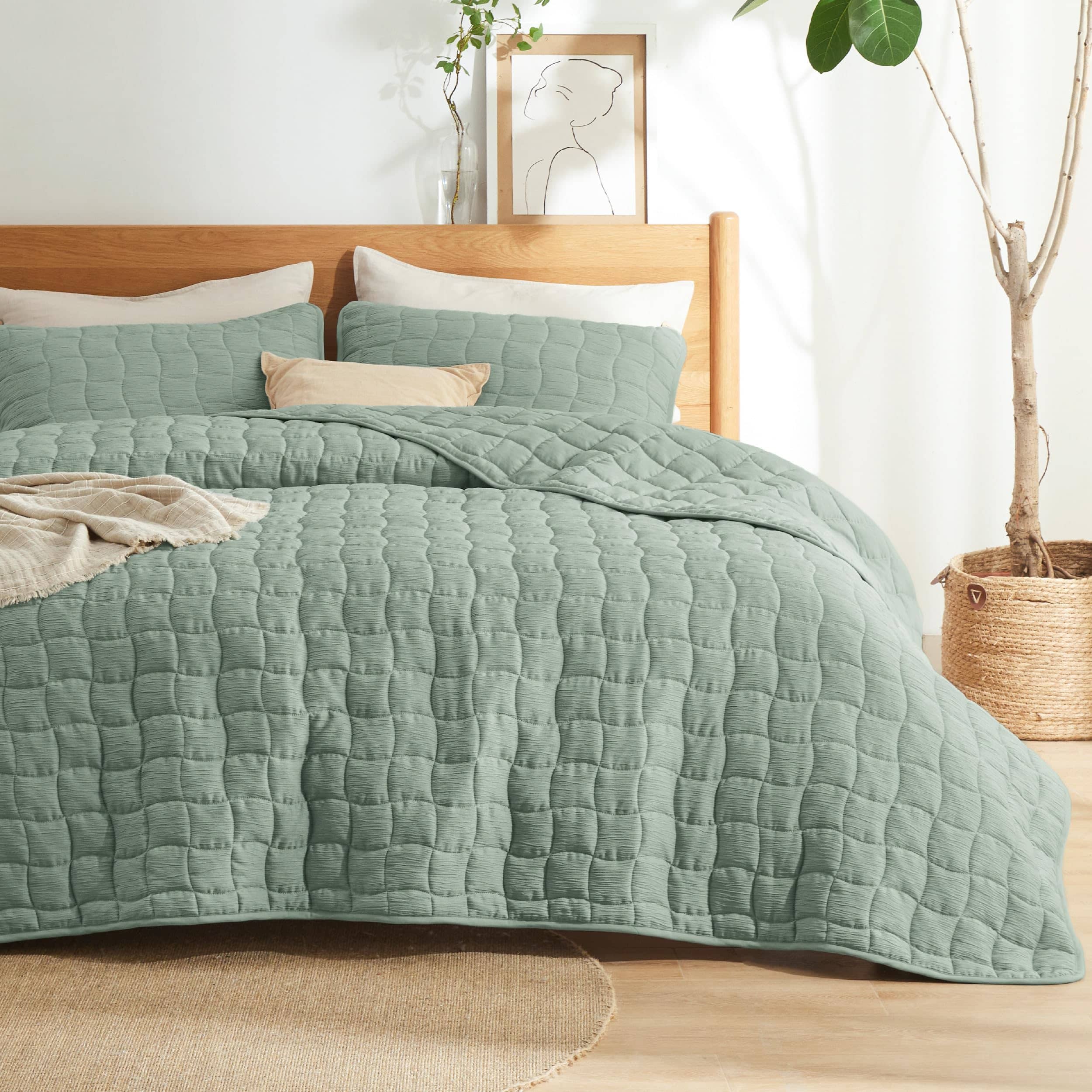 Faux Gauze Quilt Set