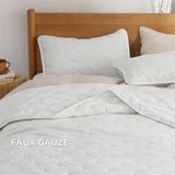 Faux Gauze Quilt Set