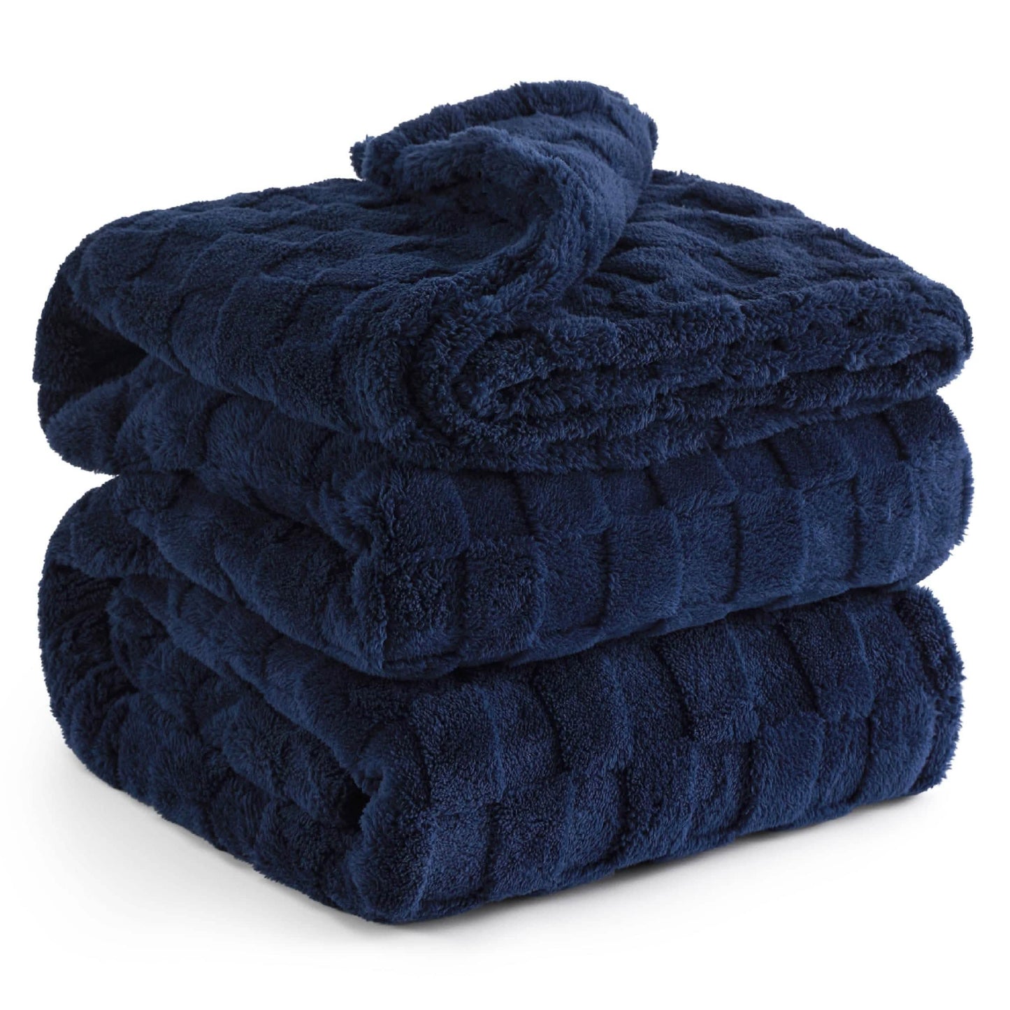 Jacquard Shaggy Sherpa Blanket