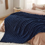 Jacquard Shaggy Sherpa Blanket