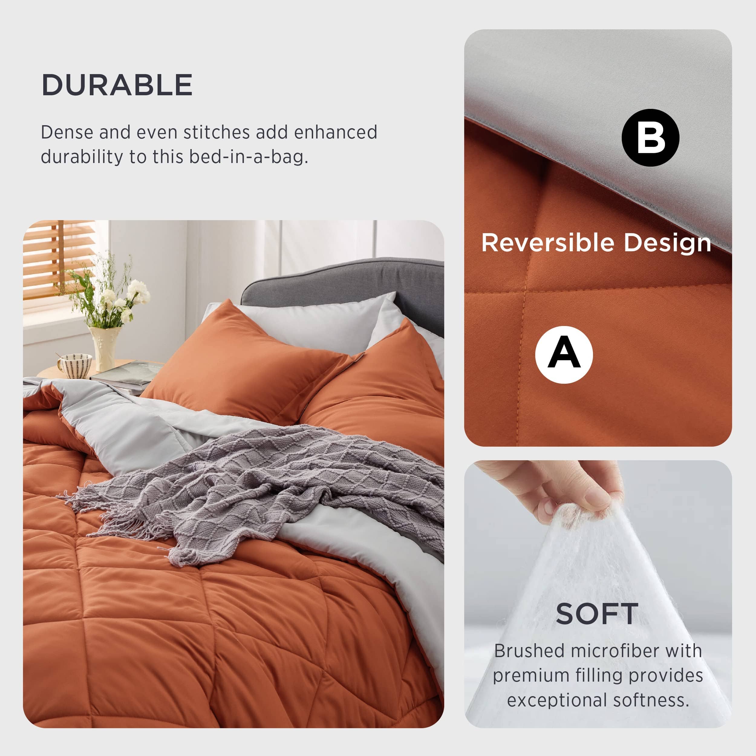 Comforter Sets Bedding In a Bag