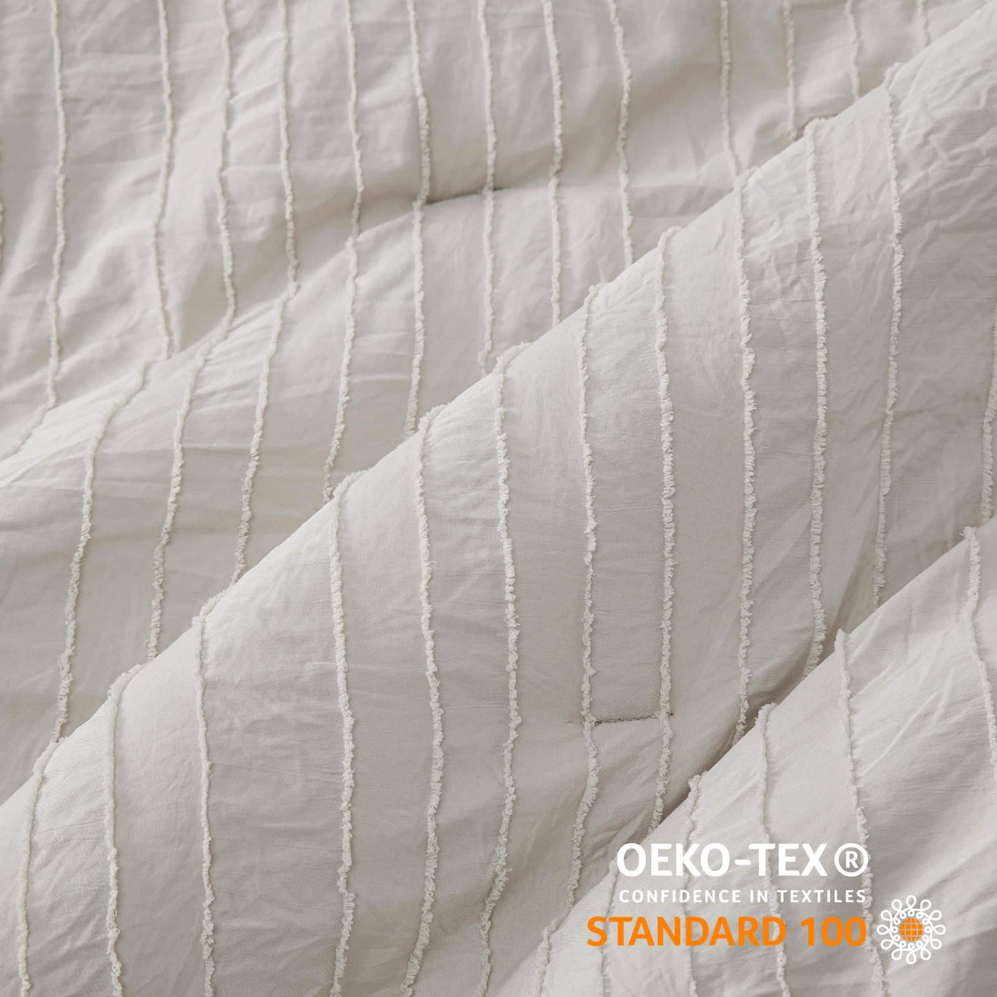 GentleSoft™ Clipped Jacquard Comforter Set