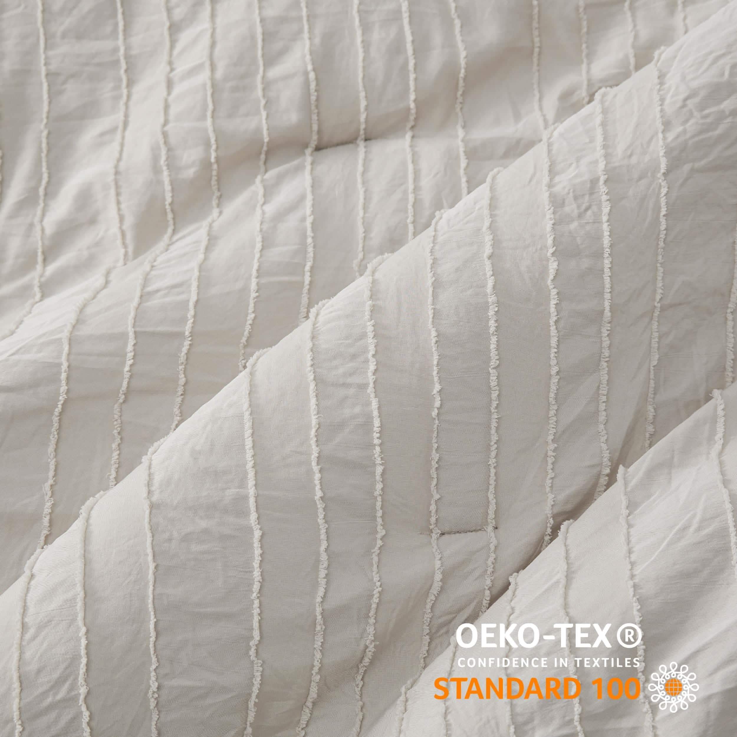 GentleSoft™ Clipped Jacquard Comforter Set