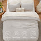 GentleSoft™ Clipped Jacquard Comforter Set
